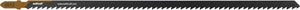Wolfcraft - decoupeerzaagblad extra lang - 200mm voor balken - t schacht – decoupeerzaagbladen voor houtbalken hout - 8012000