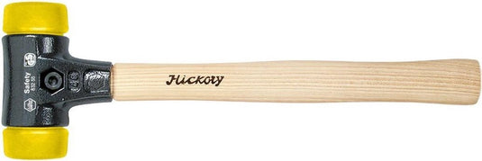 Wiha kunststof hamer safety middelhard middelhard met hickorysteel, rond-slagkop - 26643