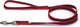 Julius k9 anti slip hondenriem rood 20mm x 1.2m met handvat