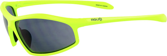 Agu masuto fietsbril geel smoke lens