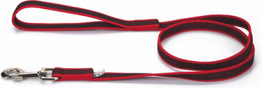 Julius k9 anti slip hondenriem rood 20mm x 1.2m met handvat