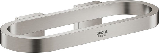 Grohe selection handdoekring of houder voor zeepschaal en douchetray - supersteel (rvs look) - 41035dc0
