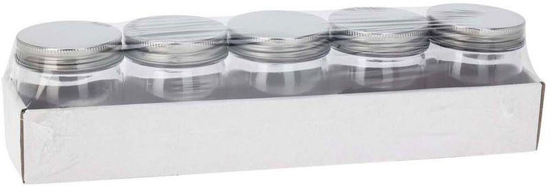 ギャラリービューアに画像をロードする, Koopman opbergpotjes speelgoed set met deksel multicolor 9x7cm 5 stuks.

