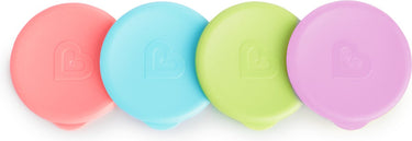 Munchkin drinkbeker deksels voor alle miracle 360° cups - lids - antilek drinkbeker deksels - roze blauw groen paars- per 4 stuks
