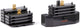 Wiking 077855 claas xerion ballastgewichten, accessoires voor modeltractoren, 1:32, vanaf 14 jaar, achter- en voorballast claas xerion, zwart