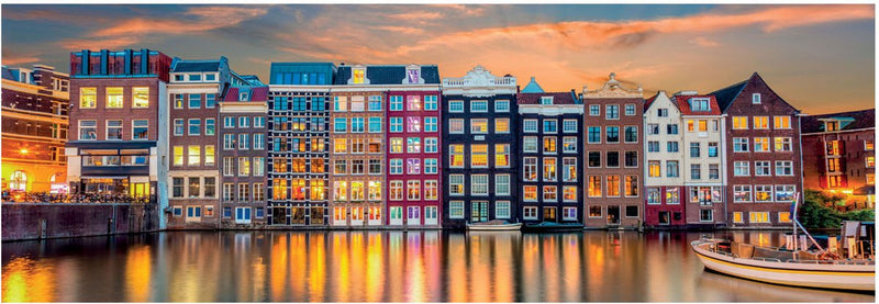 Afbeelding laden in galerijviewer, Clementoni legpuzzel panorama bright amsterdam, 1000st.
