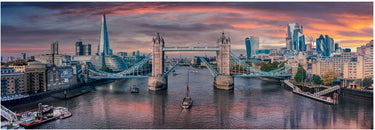 Clementoni legpuzzel panorama across the river thames, 1000st.