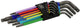 Bahco c1997lm 9p inbus haakse schroevendraaierset 1.5 mm, 2.0 mm, 2.5 mm, 3.0 mm, 4.0 mm, 5.0 mm, 6.0 mm, 8 mm, 10.0 mm