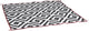 Bo-camp - urban outdoor - chill mat - lewisham - l - zwart wit
