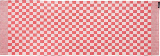 Ddddd - 2x tafelloper - barbeque - 50 x 140 cm - rood - set van 2 stuks