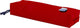 Oxford etui - rood met elastiek - rechthoekig pennenetui 22cm - etui jongens - etui meisjes