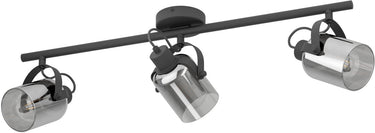 Eglo berregas spot - e27 - 77,5 cm - zwart grijs