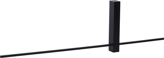 Lucide segin - wandlamp - led - 1x6w 2700k - zwart