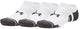 Under armour new performance tech onzichtbare sokken 3 paren eu 47 1 2-50 1 2