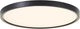 Brilliant galo - plafondlamp - led 26w 3000lm - 3000k - 40cm - zwart