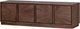 Woood sun tv-meubel - recycled teak - bruin - 45x150x44