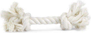 Beeztees flostouw - hondenspeelgoed - wit - gigant - ca. 600-700 gram - 42x15x15 cm