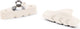Elvedes Velgremblokjes (1paar) Race Universeel White Compound