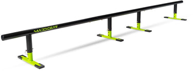 Madd gear grind rail - mgp - 99inch 251cm - voor stuntsteps, skateboards skates - staal - makkelijk opbouwen
