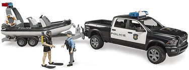 Bruder 2507 auto dodge ram politie licht en geluid