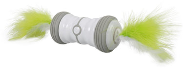 Ebi - speelgoed voor dieren - kat - double spinner 13x6x6cm wit groen - 1st