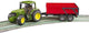 Bruder 2057 john deere 6920 tractor met aanhanger
