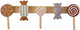 Bloomingville mini rudy kapstok - kinderkapstok