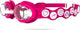 Speedo infant spot goggle zwembril meisje - duikbril kinderen 0-7 jaar - eenvoudig verstelbare bandjes met drukknop - roze