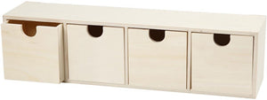 Creativ company houten ladekast 9,2x34,7 cm