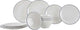 Gimex - linea line - servies - blauw - 12-delig