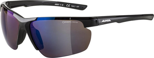 Alpina sports sportbril defey hr zwart