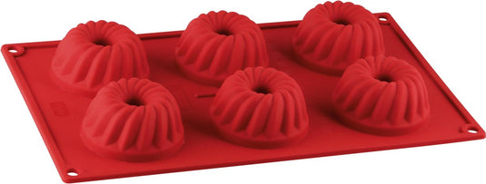 Dr. oetker cakevorm mini's - siliconen - 6 vormen
