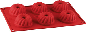 Dr. oetker cakevorm mini's - siliconen - 6 vormen