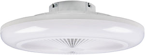 Rl live your light reality holmsund - ventilator - wit - incl. 1x smd 20 w - afstandsbediening - geintegreerde dimmer - traploos instelbare lichtkleur - rgbw-kleurenwisselaar - 3 snelheidsinstellingen - geheugenfunctie via de afstandsbediening - dynamisch