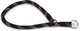 Beeztees - halsband hond - rond - nylon - zwart - 60 cm x 13 mm