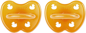 Hevea two-pack symmetrical teat 3-36 months (natural)