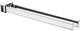 Plieger altea handdoekhouder – 2-arm – 36 cm breed – chroom