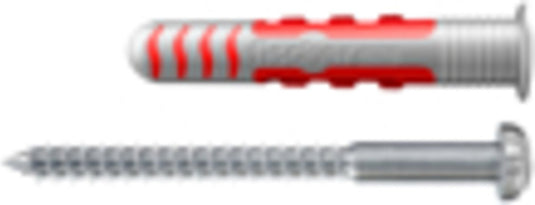 Fischer duoseal plug met rvs bolkopschroef