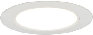Trio virunga - inbouwspot - wit mat - incl. 1x smd 6 w - extern dimbaar - plafondbevestiging - dip - schakelaar