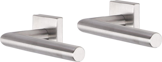 Impresso deurkruk - harrow - voor binnen - vierkant - rvs - 2 stuks