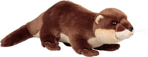Tobar pluche knuffeldier rivier otter 43 cm - water dieren speelgoed knuffels