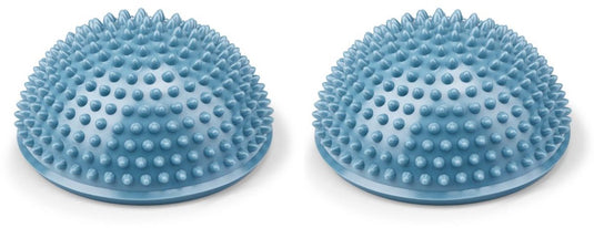 Umbro evenwichtsbal set van 2 - balanskussens voor evenwicht en stabiliteit - balance pods geschikt voor revalidatie en coördinatie training - max. 150 kg - ø16 x 8 cm - blauw