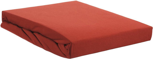 Beddinghouse - jersey-stretch - split-topper - hoeslaken - 180x220 cm - koraalrood