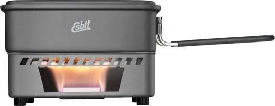 Esbit outdoor kooktoestel 1,1l - brander met kookpot - aluminium