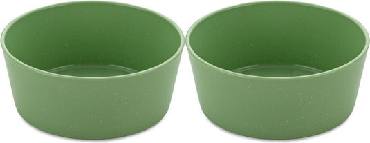 Koziol kom, 0.89 l, set van 2, organic, blad groen - | connect bowl