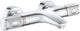 Grohe precision feel themostatische badkraan - 15 cm - waterbesparend - met cooltouch technologie - inclusief koppelingen - chroom