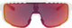 Agu bold 2.0 fietsbril wit rood lens