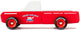 Candylab houten speelgoedauto americana longhorn red multicolor.