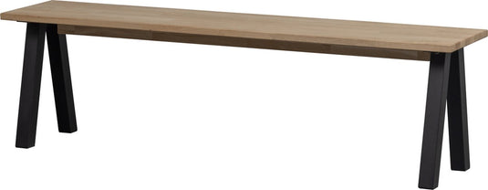 Woood tablo eetkamerbankje - eiken - naturel - 46x160x35