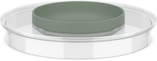 Mepal spatdeksel beslagkom voor 3000 ml chef it - inclusief klein bakje van 250 ml - schaal - vaatwasmachinebestendig - bakspullen - nordic sage